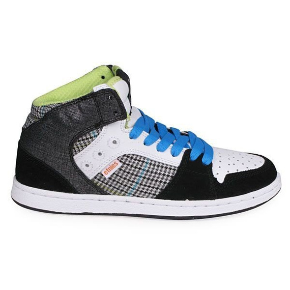 buty damskie ETNIES - PERRY MID (BLACK/GREY/WHITE)  
