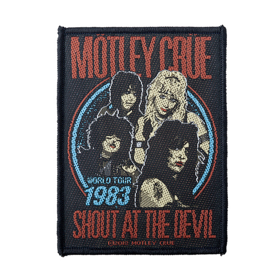 naszywka MOTLEY CRUE - SHOUT AT THE DEVIL 