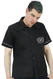 koszula DEAD THREADS - Skull