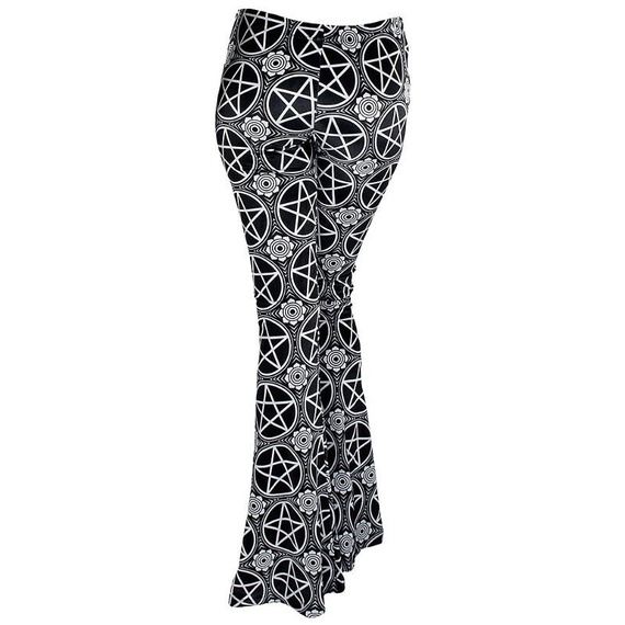 legginsy dzwony KILLSTAR - PENTAGRAM