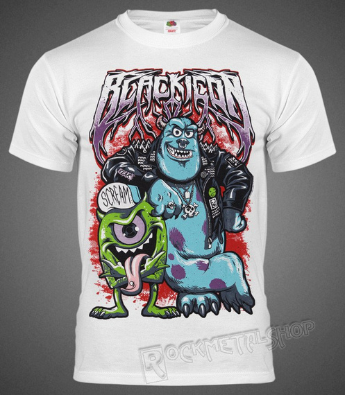 koszulka BLACK ICON - MONSTER INC (MICON136 WHITE)