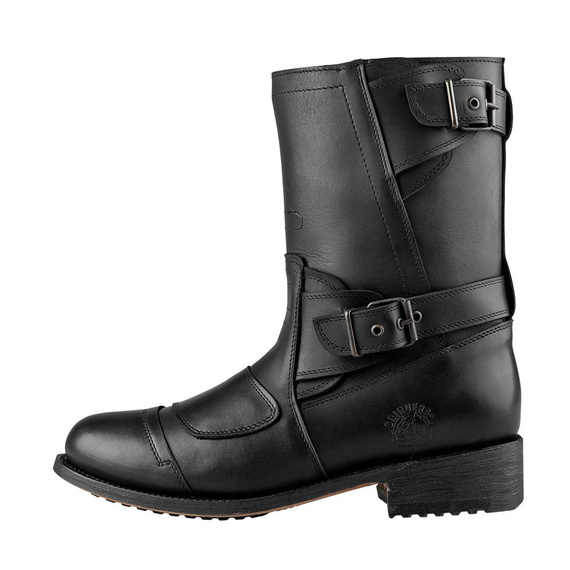 kowbojki GRINDERS - ROUTE 66 (BLACK), USZKODZONE