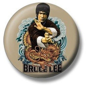 przypinka BRUCE LEE