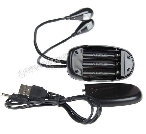 lampka GLEAM LED z klipsem - do czytania, do nut