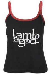 bluzka damska LAMB OF GOD na ramiączkach