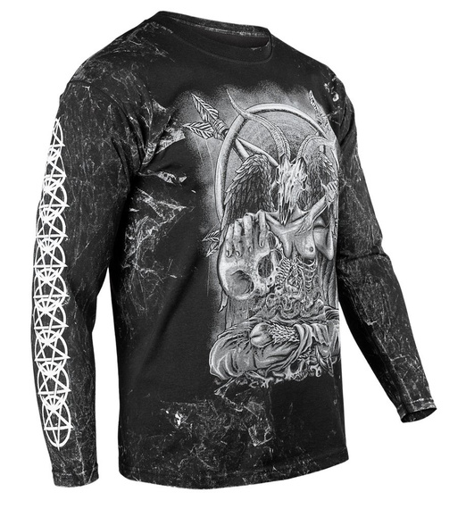 longsleeve AMENOMEN - DEMON (OMEN023LO ALLPRINT WHITE)