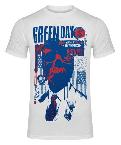 koszulka GREEN DAY - PATRIOT WITNESS