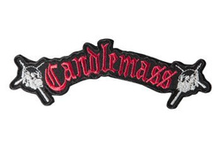 naszywka termiczna CANDLEMASS - LOGO SKULL