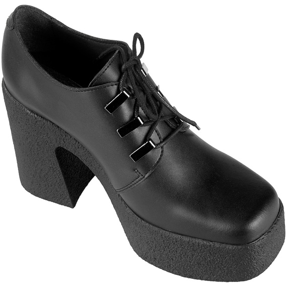 półbuty damskie ALTERCORE czarne (MINEVRA VEGAN BLACK)