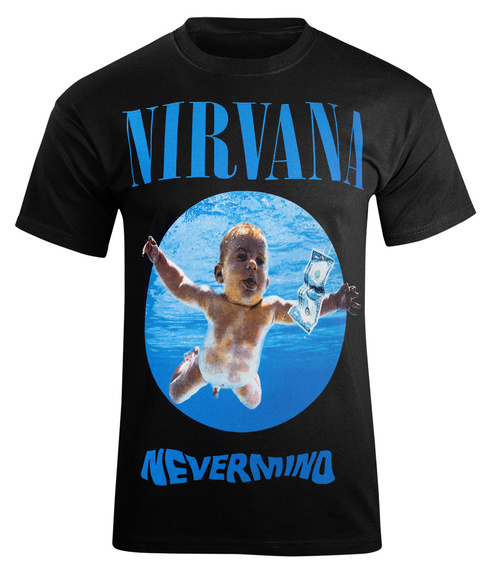 koszulka NIRVANA - NEVERMIND czarna