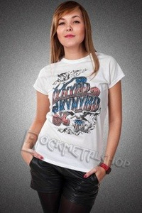 bluzka damska LYNYRD SKYNYRD - USA FLAG