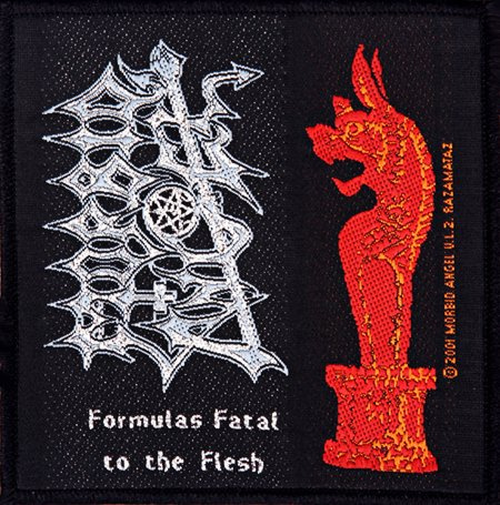 naszywka MORBID ANGEL - FORMULAS FATAL TO THE FLESH 