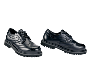 glany BRANDIT - BUDAPESTER PHANTOM (4 dziurki - CZARNE)