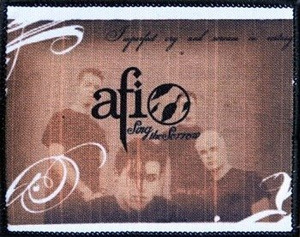 naszywka AFI - SING THE SORROW 