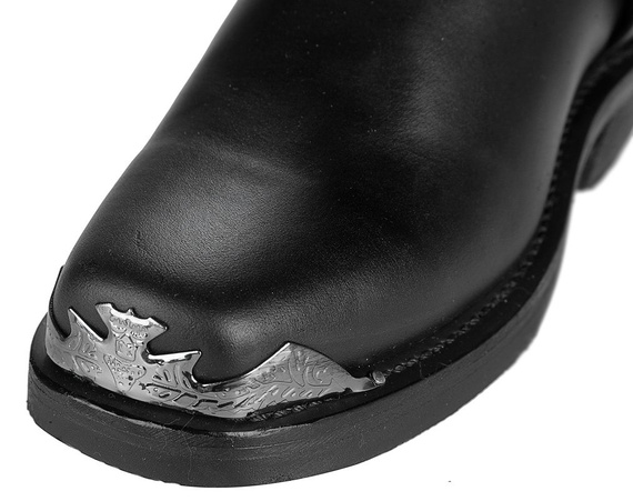 kowbojki GRINDERS - EAGLE HI (2001 BLACK), USZKODZONE