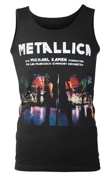 koszulka na ramiączkach METALLICA - WITH MICHAEL KAMEN