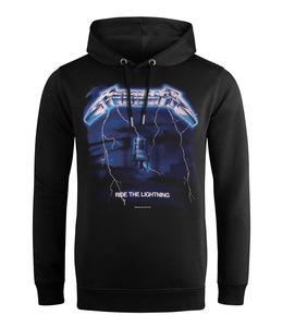 bluza METALLICA - RIDE THE LIGHTNING, AMPLIFIED z kapturem