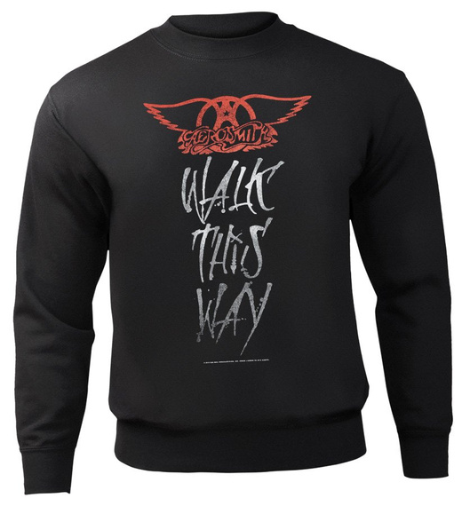 bluza AEROSMITH - WALK THIS WAY, bez kaptura