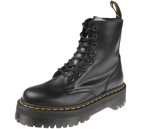 glany DR. MARTENS - JADON BLACK POLISHED SMOOTH (DM15265001)