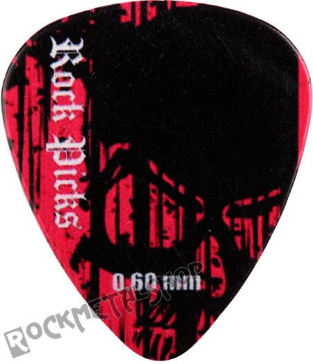 kostka gitarowa ROCK PICK - BLOOD RAIN