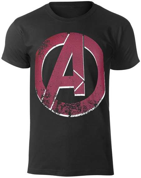 koszulka THE AVENGERS - DISTRESSED A LOGO 