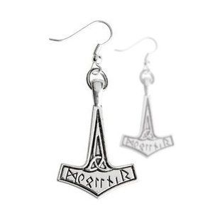 kolczyki MŁOT THORA