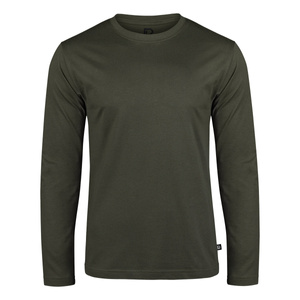 longsleeve BRANDIT - OLIVE bez nadruku