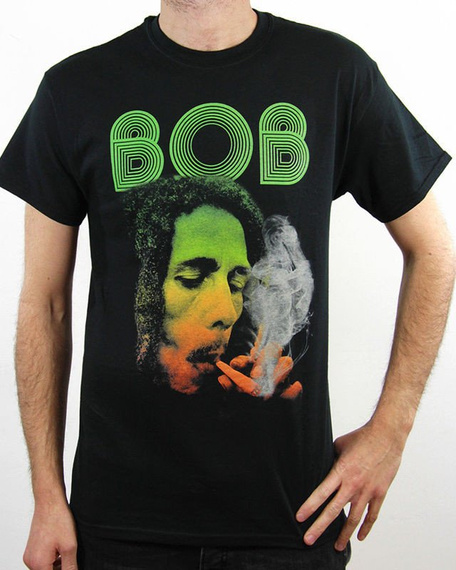 koszulka BOB MARLEY - SMOKING DA ERB