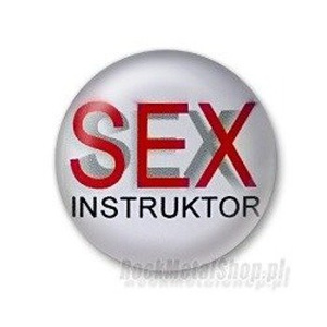 przypinka SEX INSTRUKTOR