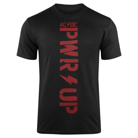 koszulka AC/DC - PWR-UP VERTICAL LOGO