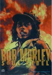 Flaga BOB MARLEY "SOUL REBEL" 