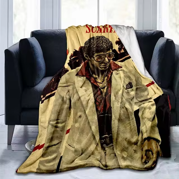 narzuta/koc SCARFACE - THE WORLD IS YOURS