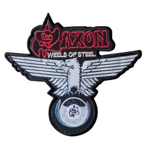 naszywka termiczna SAXON - WEELS OF STEEL