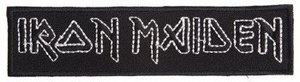 naszywka IRON MAIDEN - LOGO WHITE