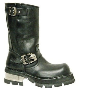buty NEW ROCK ITALI NEGRO, PLANING NEGRO M3 ACERO [M-752-S1]