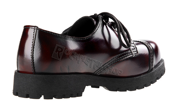 glany NEVERMIND - BORDOWE PRZECIERANE (3 dziurki) polerowane