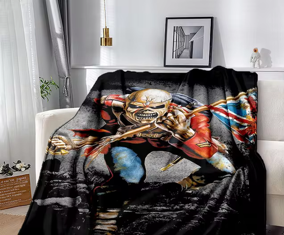 narzuta/koc IRON MAIDEN - THE TROOPER