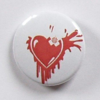 przypinka HEART