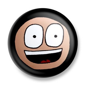 przypinka HAPPY FACE Ø25mm