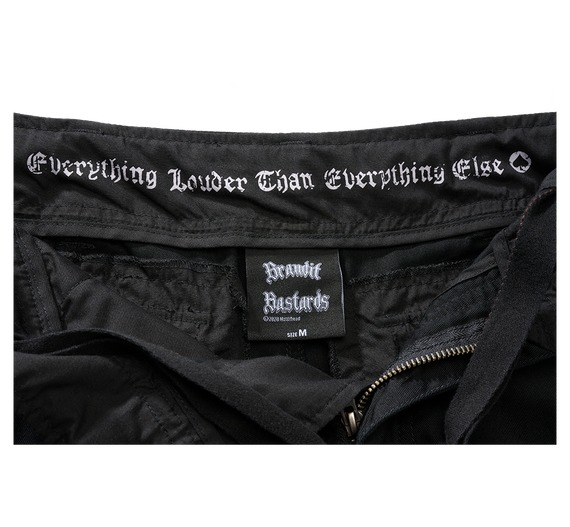 spodnie bojówki krótkie MOTORHEAD URBAN LEGEND - BLACK