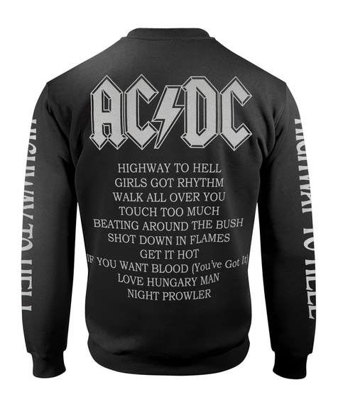 bluza AC/DC - HIGHWAY TO HELL bez kaptura