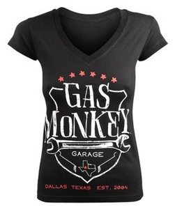 bluzka damska GAS MONKEY GARAGE - WRENCH SHIELD