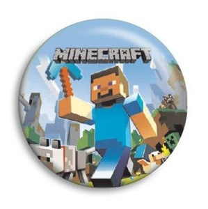 przypinka MINECRAFT Ø25mm
