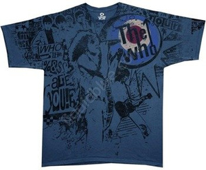 koszulka THE WHO - WHO ARE YOU navy