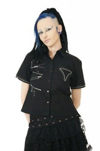 bluzka damska DEAD THREADS (BLACK)