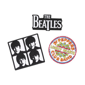 naszywka termiczna THE BEATLES zestaw 3 sztuk