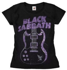 bluzka damska BLACK SABBATH - GUITAR