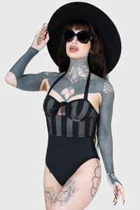 strój kąpielowy KILLSTAR - SHADOW STRIPE