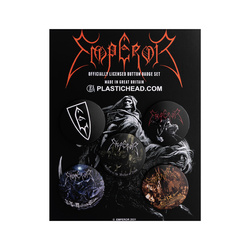 zestaw 5 szt. przypinek EMPEROR