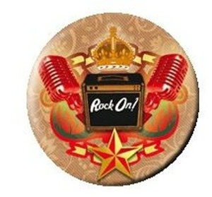 przypinka ROCK ON